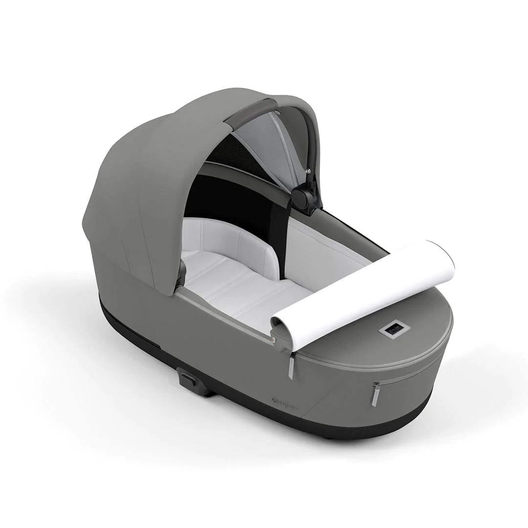 CYBEX Priam Conscious Collection Lux Carrycot - Pearl Grey 5 CYBEX Priam Conscious Collection Lux Carrycot - Pearl Grey - Image 3