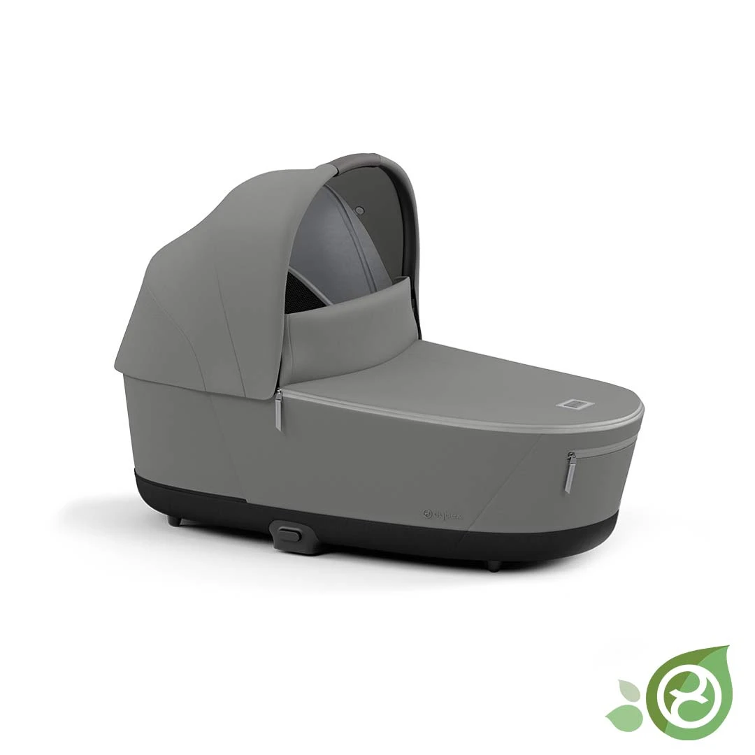 CYBEX Priam Conscious Collection Lux Carrycot - Pearl Grey 3 CYBEX Priam Conscious Collection Lux Carrycot - Pearl Grey