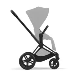 CYBEX Priam Frame + Seat Hardpart - Matt Black (2022) -Cybex cybex priam frame seat hardpack matt black 3