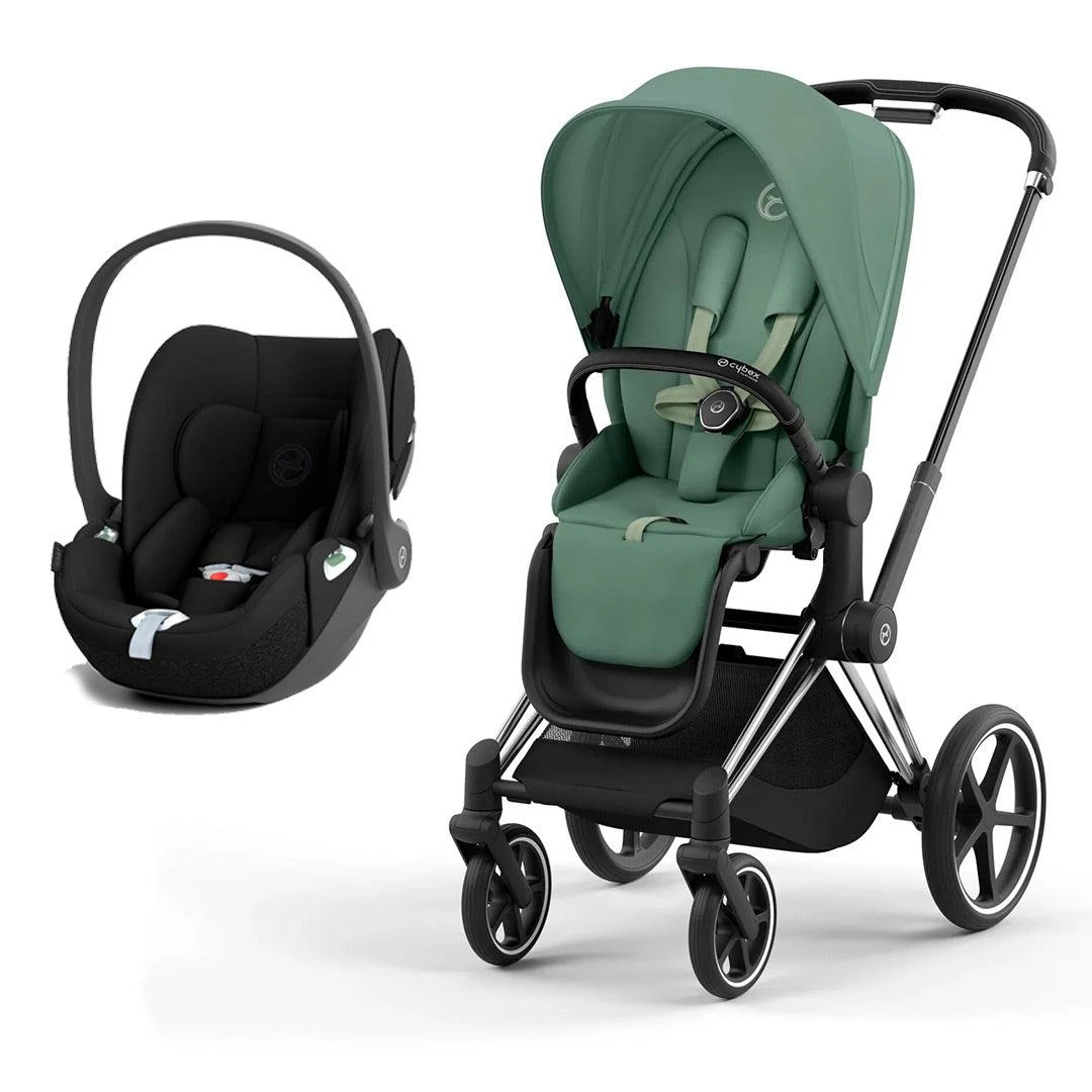 CYBEX Priam Cloud T Travel System - Leaf Green 6 CYBEX Priam Cloud T Travel System - Leaf Green - Image 4