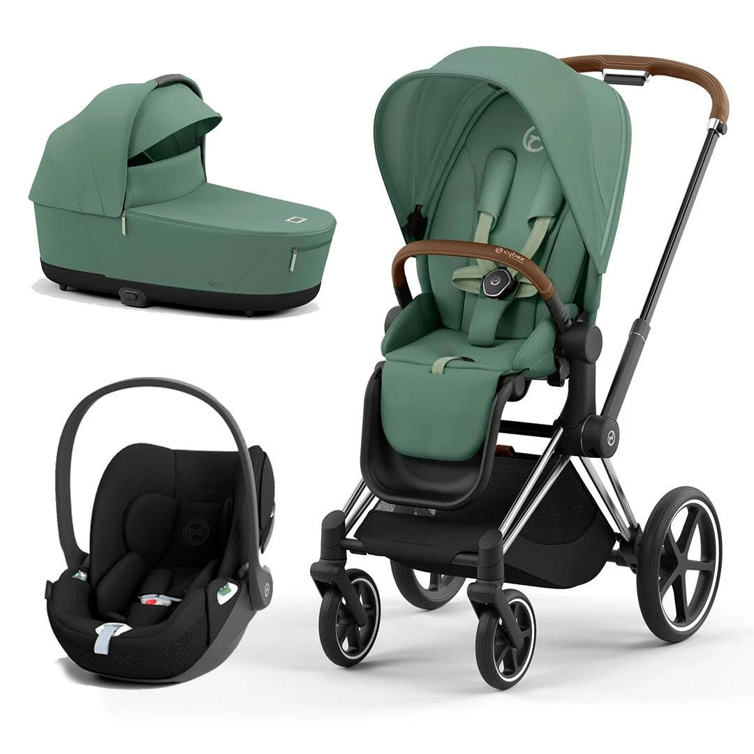 CYBEX Priam Cloud T Travel System - Leaf Green 7 CYBEX Priam Cloud T Travel System - Leaf Green - Image 5