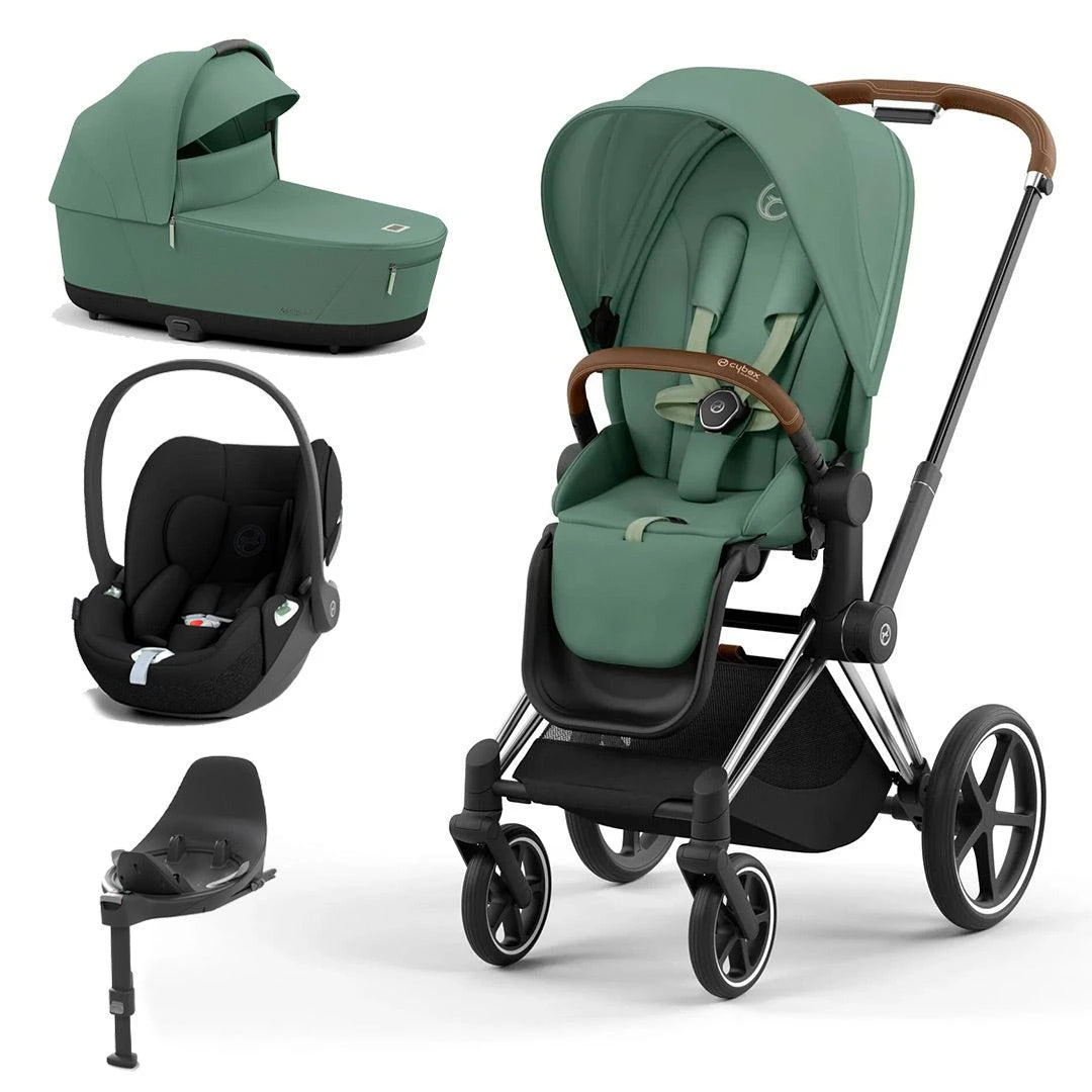 CYBEX Priam Cloud T Travel System - Leaf Green 8 CYBEX Priam Cloud T Travel System - Leaf Green - Image 6