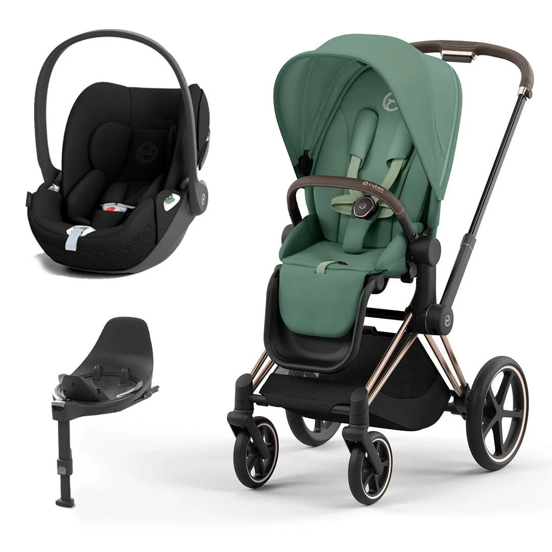 CYBEX Priam Cloud T Travel System - Leaf Green 13 CYBEX Priam Cloud T Travel System - Leaf Green - Image 11
