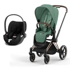 CYBEX Priam Cloud T Travel System - Leaf Green 33 CYBEX Priam Cloud T Travel System - Leaf Green -Cybex cybex priam leaf green rose gold cloud t flat
