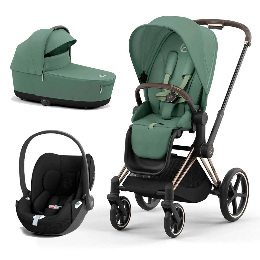 CYBEX Priam Cloud T Travel System - Leaf Green 14 CYBEX Priam Cloud T Travel System - Leaf Green - Image 12