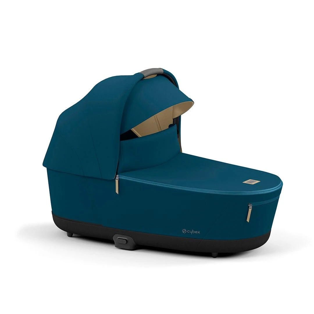 CYBEX Priam Lux Carrycot - Mountain Blue (2022) 5 CYBEX Priam Lux Carrycot - Mountain Blue (2022) - Image 3