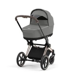 CYBEX Priam Lux Carrycot - Soho Grey (2022) 9 CYBEX Priam Lux Carrycot - Soho Grey (2022) -Cybex cybex priam lux carrycot soho grey 2022 2