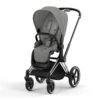 CYBEX Priam Pushchair - Mirage Grey -Cybex cybex priam mirage grey chrome black flat 5