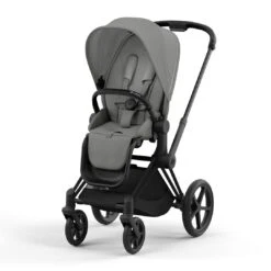 CYBEX Priam Pushchair - Mirage Grey 17 CYBEX Priam Pushchair - Mirage Grey -Cybex cybex priam mirage grey matt black flat 5