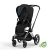 CYBEX Priam Pushchair - Conscious Collection - Onyx Black (2022) 2 CYBEX Priam Pushchair - Conscious Collection - Onyx Black (2022) -Cybex cybex priam onyx black chrome black flat