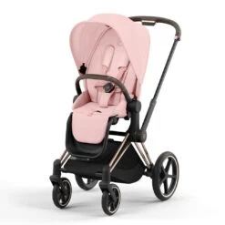 CYBEX Priam Pushchair - Peach Pink 18 CYBEX Priam Pushchair - Peach Pink -Cybex cybex priam peach pink rose gold flat 5 3e2422bf e9e8 405d 95a7 7abd27ae37ab