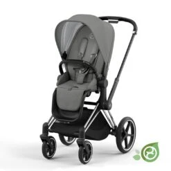 CYBEX Priam Pushchair - Conscious Collection - Pearl Grey (2022)