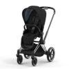 CYBEX Priam Pushchair - Deep Black (2022) 2 CYBEX Priam Pushchair - Deep Black (2022) -Cybex cybex priam pushchair deep black 2022 chrome black none