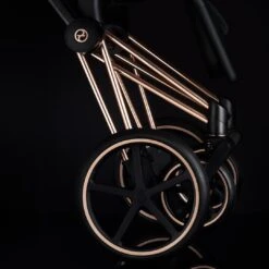 CYBEX Priam Pushchair - Deep Black (2022) -Cybex cybex priam pushchair deep black 2022 rose gold 3