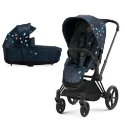 CYBEX Priam Pushchair - Jewels Of Nature (2022) -Cybex cybex priam pushchair jewels of nature lux carrycot matt black frame