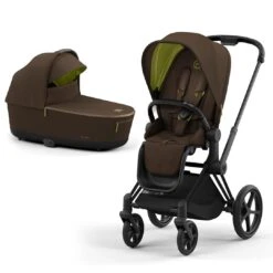 CYBEX Priam Pushchair - Khaki Green (2022) -Cybex cybex priam pushchair khaki green 2022 matt black lux