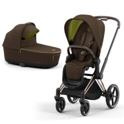 CYBEX Priam Pushchair - Khaki Green (2022) -Cybex cybex priam pushchair khaki green 2022 rose gold lux