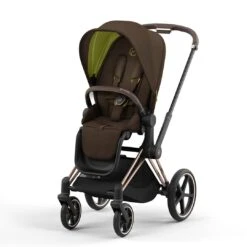CYBEX Priam Pushchair - Khaki Green (2022) -Cybex cybex priam pushchair khaki green 2022 rose gold none