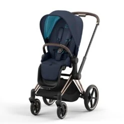 CYBEX Priam Pushchair - Nautical Blue (2022) -Cybex cybex priam pushchair nautical blue 2022 rose gold none