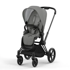 CYBEX Priam Pushchair - Soho Grey (2022) -Cybex cybex priam pushchair soho grey 2022 matt black none