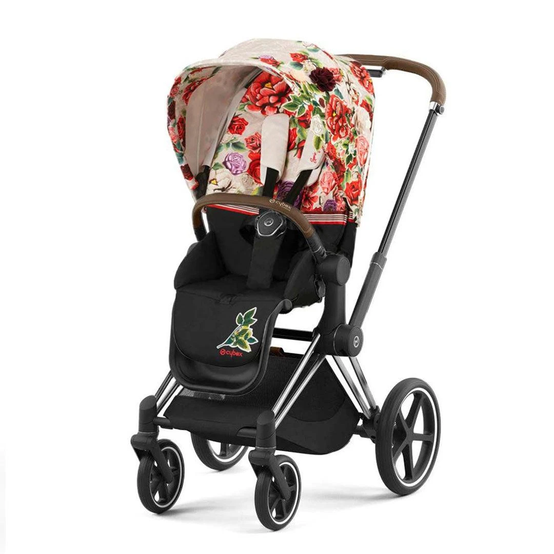 CYBEX Priam Pushchair - Spring Blossom - Light (2022) 4 CYBEX Priam Pushchair - Spring Blossom - Light (2022) - Image 2