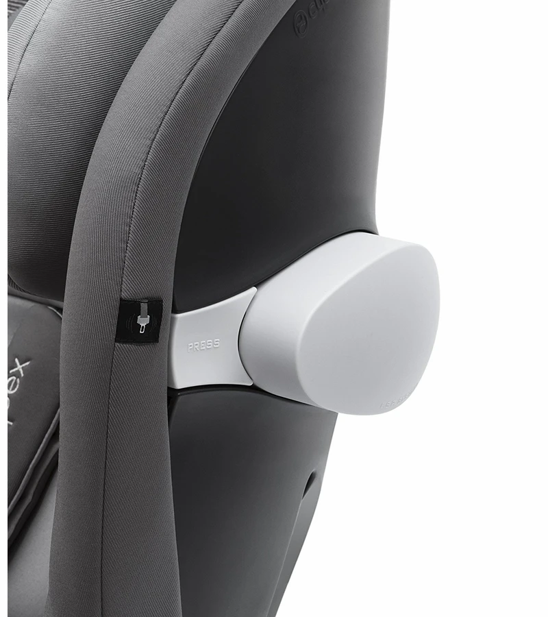 Cybex Sirona M Sensorsafe 2.0 Convertible Car Seat - Lavastone Black 4 Cybex Sirona M Sensorsafe 2.0 Convertible Car Seat - Lavastone Black - Image 2
