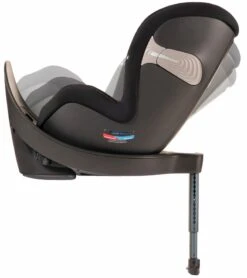 CYBEX Sirona S Rotating Convertible Car Seat With Load Leg And With SensorSafe - Premium Black -Cybex cybex sirona s rotating convertible car seat with load leg and with sensorsafe premium black 30