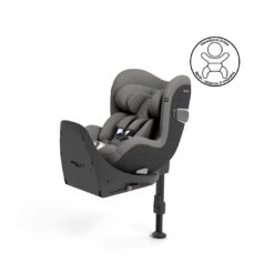 CYBEX Sirona T I-Size Car Seat - Mirage Grey 17 CYBEX Sirona T I-Size Car Seat - Mirage Grey -Cybex cybex sirona t car seat mirage grey flat 5