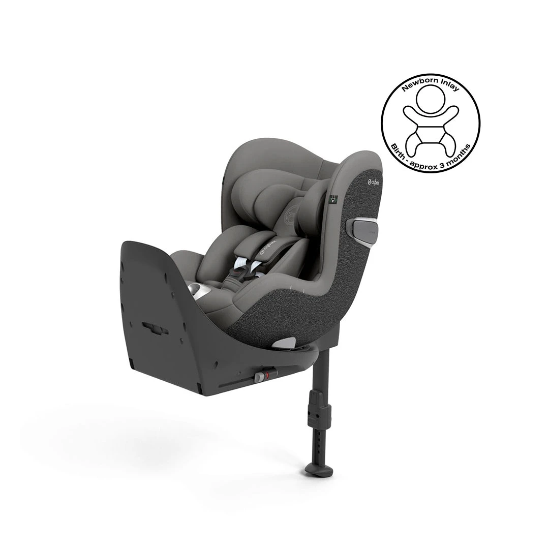 CYBEX Sirona T I-Size Car Seat - Mirage Grey 7 CYBEX Sirona T I-Size Car Seat - Mirage Grey - Image 5