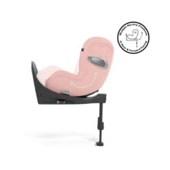 CYBEX Sirona T I-Size Plus Car Seat - Peach Pink -Cybex cybex sirona t car seat plus peach pink flat 3