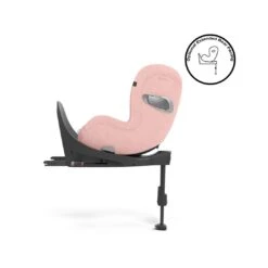 CYBEX Sirona T I-Size Plus Car Seat - Peach Pink -Cybex cybex sirona t car seat plus peach pink flat 4