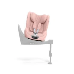 CYBEX Sirona T I-Size Plus Car Seat - Peach Pink -Cybex cybex sirona t car seat plus peach pink flat 7
