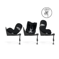 CYBEX Sirona T I-Size Plus Car Seat - Sepia Black -Cybex cybex sirona t car seat plus sepia black flat 5