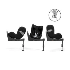 CYBEX Sirona T I-Size Car Seat - Sepia Black -Cybex cybex sirona t car seat sepia black flat 5