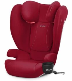 Cybex Solution B-fix Booster Car Seat - Dynamic Red