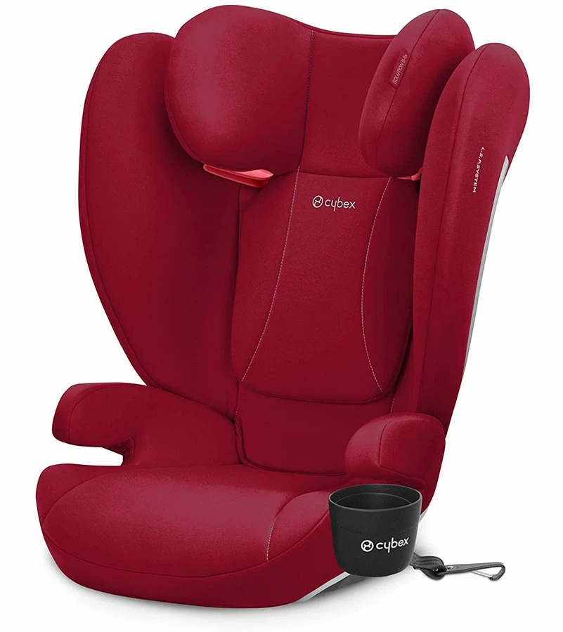 Cybex Solution B-fix Booster Car Seat - Dynamic Red 3 Cybex Solution B-fix Booster Car Seat - Dynamic Red