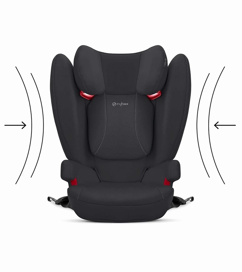 Cybex Solution B-fix Booster Car Seat - Volcano Black (2 Pack) 7 Cybex Solution B-fix Booster Car Seat - Volcano Black (2 Pack) - Image 5
