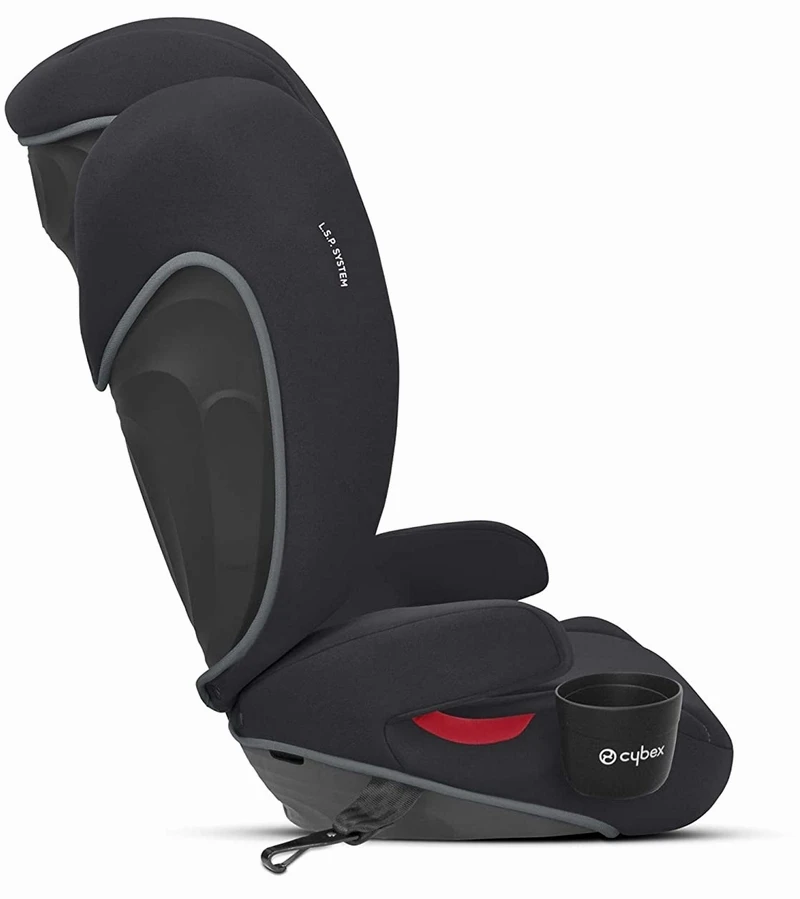 Cybex Solution B-fix Booster Car Seat - Volcano Black (2 Pack) 8 Cybex Solution B-fix Booster Car Seat - Volcano Black (2 Pack) - Image 6