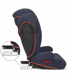 Cybex Solution B2-fix +Lux Booster Seat - Bay Blue -Cybex cybex solution b2 fix lux booster seat bay blue 163