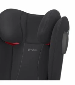 Cybex Solution B2-fix +Lux Booster Seat - Volcano Black -Cybex cybex solution b2 fix lux booster seat volcano black 156