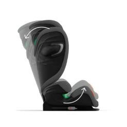 CYBEX Solution G I-Fix Car Seat - Lava Grey -Cybex cybex solution g i fix car seat lava grey 3