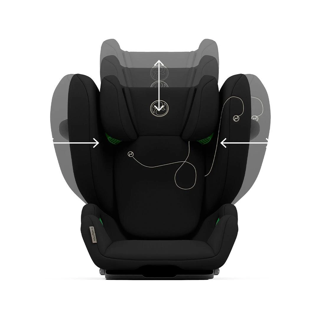 CYBEX Solution G I-Fix Car Seat - Moon Black 5 CYBEX Solution G I-Fix Car Seat - Moon Black - Image 3