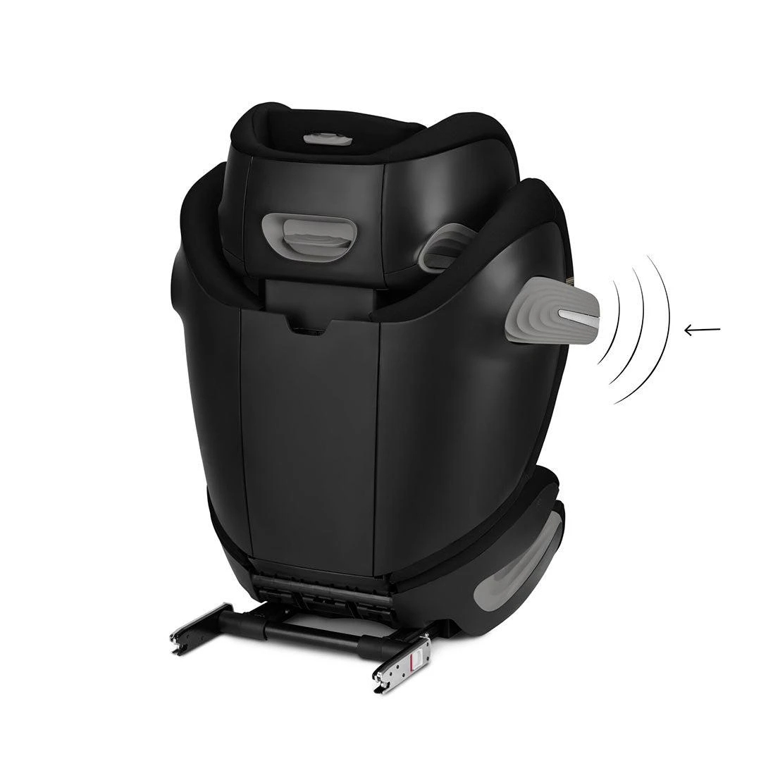 CYBEX Solution S2 I-Size Car Seat - Moon Black 4 CYBEX Solution S2 I-Size Car Seat - Moon Black - Image 2