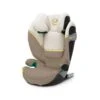 CYBEX Solution S2 I-Size Car Seat - Seashell Beige -Cybex cybex solution s2 i size car seat seashell beige