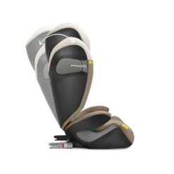 CYBEX Solution S2 I-Size Car Seat - Seashell Beige 9 CYBEX Solution S2 I-Size Car Seat - Seashell Beige -Cybex cybex solution s2 i size car seat seashell beige 3