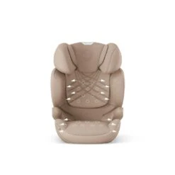 CYBEX Solution T I-Fix Plus Car Seat - Cozy Beige -Cybex cybex solution t PLUS cosy beige flat 7
