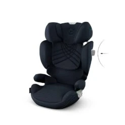 CYBEX Solution T I-Fix Plus Car Seat - Nautical Blue -Cybex cybex solution t PLUS nautical blue flat 6