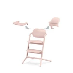 Cybex Lemo 3in1 Highchair Set Pearl Pink