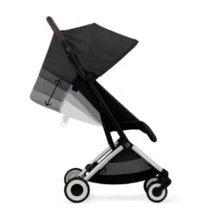 Outlet - CYBEX Orfeo Pushchair - Moon Black 16 Outlet - CYBEX Orfeo Pushchair - Moon Black -Cybex orfeo moon black stroller flat 4 138c63d9 1c25 4f76 8191 4c5db58ce23e