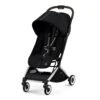 Outlet - CYBEX Orfeo Pushchair - Moon Black -Cybex orfeo moon black stroller flat 5 8ab4dd8b 0f94 4d00 9584 3c369cb22969